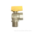 Malex Pex Aluminum Handle Brass Gas Ball Valve